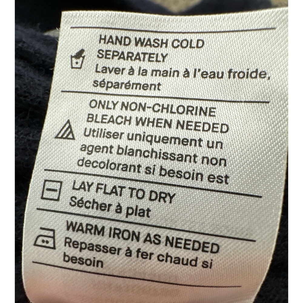 VINCE Rib Skinny Cashmere Cardigan Coastal Blue | XS - Picture 10 of 11